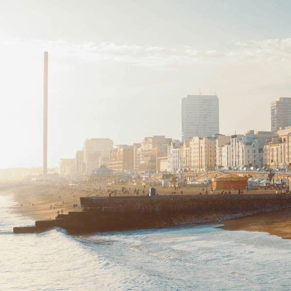 Photo of Regency and Victorian architecture in Brighton by Young Jeffrey
